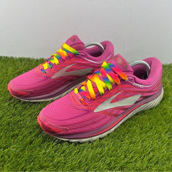 Size 10 Brooks Glycerin 15 Women's Running Shoes Medium ( B ) Pink - Picture 4 of 9